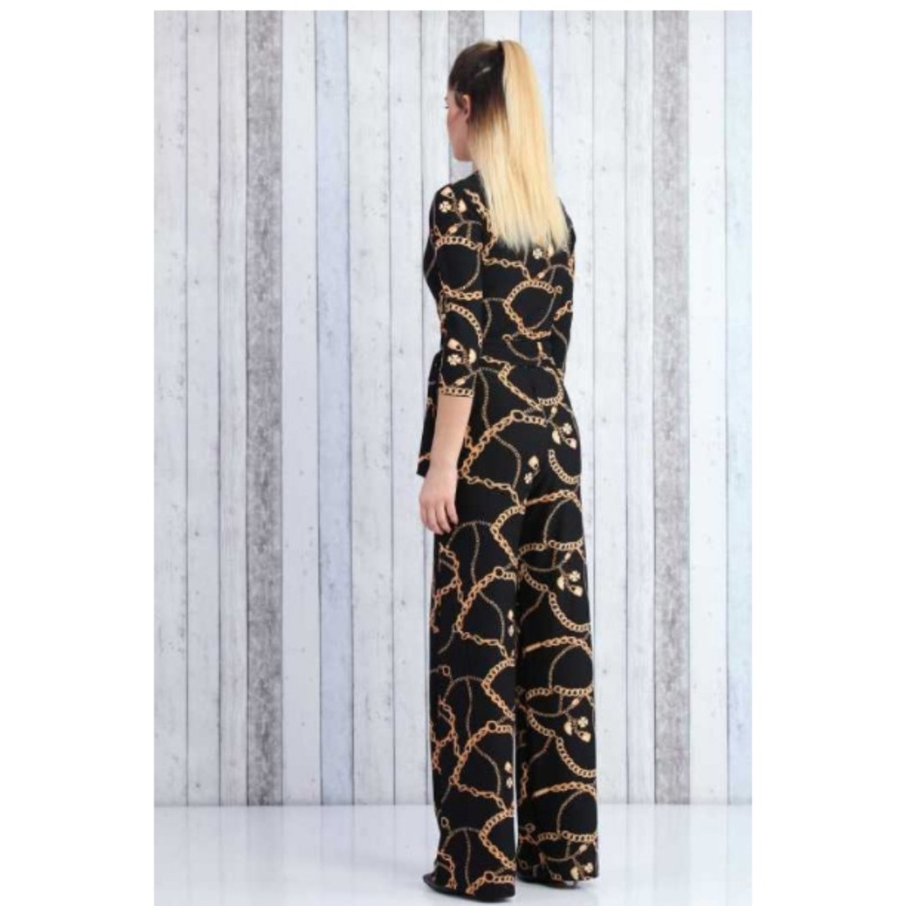 Rover Chain link 3/4 Sleeve Jumpsuit
